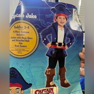 Disney captain Jake kids Halloween costume size3-4